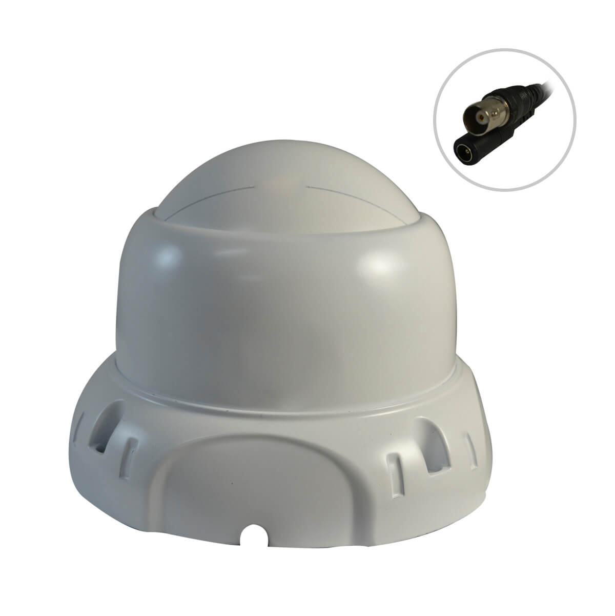 Camara domo, Sensor CCD Sony 1/3, 700TVL, 36 LEDs, 30m IR, IP66, OSD